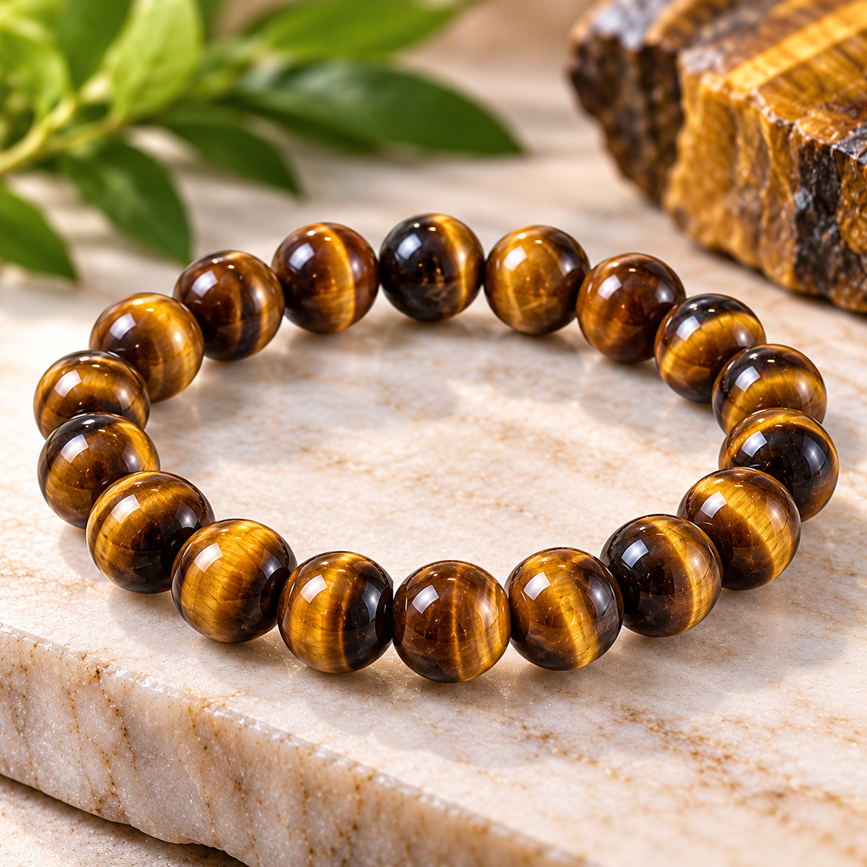Tiger\'s Eye Crystal Bracelet