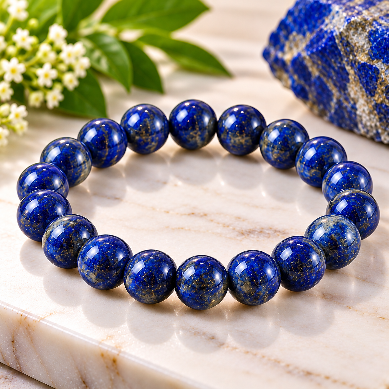 Lapis Lazuli Crystal Bracelet
