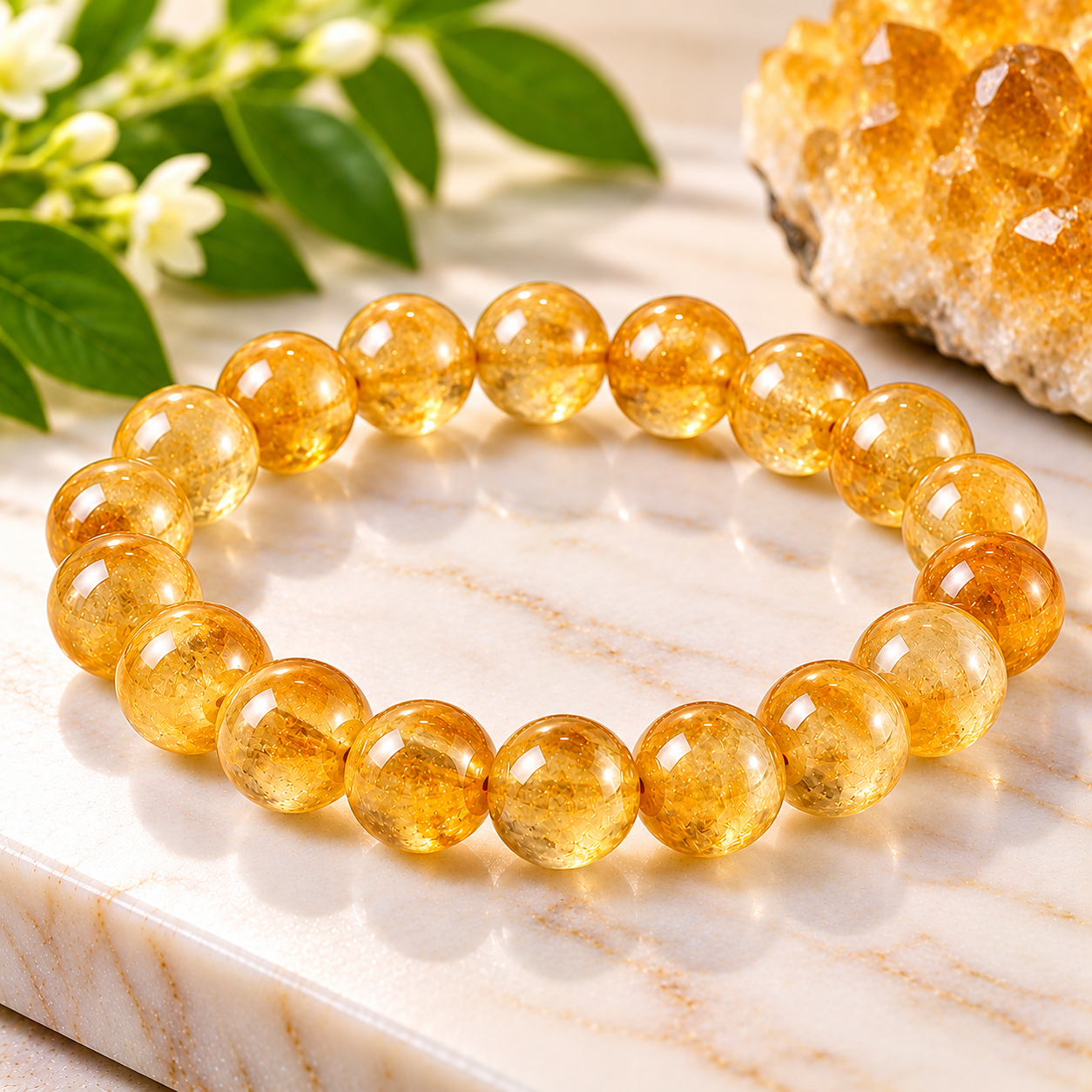 Citrine Crystal Bracelet